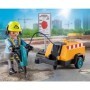 Playmobil - Muncitor cu ciocan demolator Playmobil Playmobil - 5